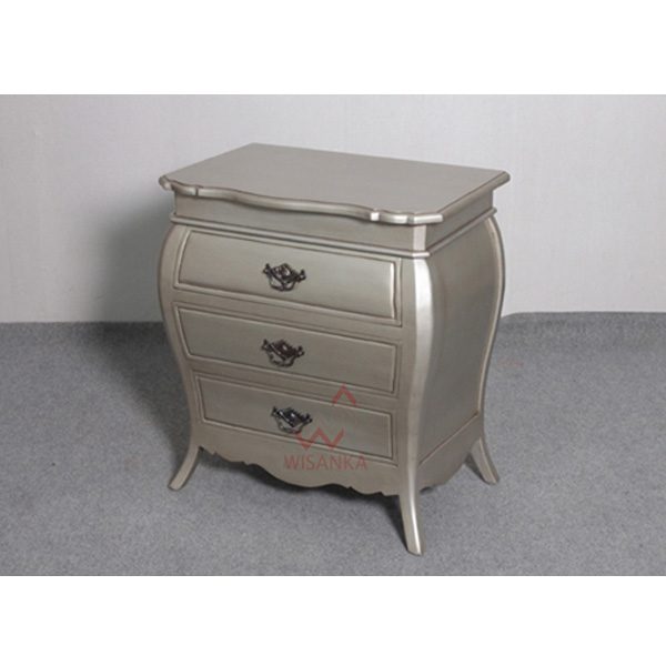 indoor mahogany Bardot Bedside