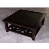 Indoor Mahogany Carolina Coffee Table