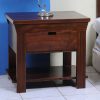 Indoor Mahogany Octov Bedside
