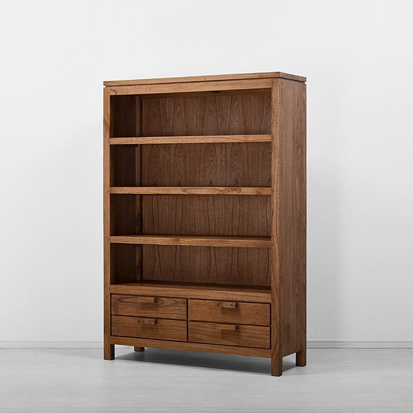 Toppe Bookrack 4 drawers with back
