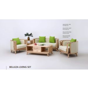 Indoor Mahogany Belleza Living Set