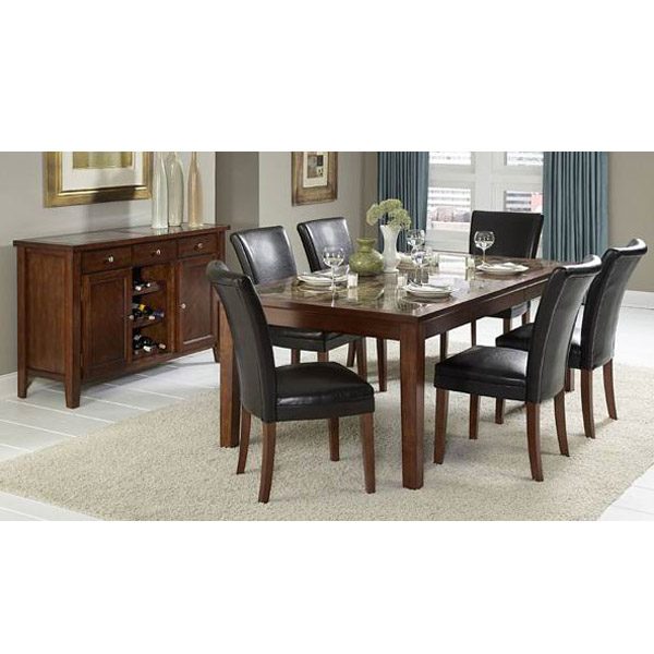 crystal dining set fix indoor mahogany