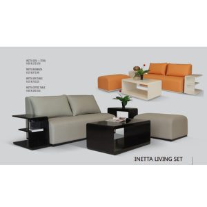 Indoor Mahogany Inetta Living Set