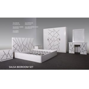salsa bedroom set indoor mahogany