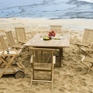 CLS 01-Classic rectangular ext table set