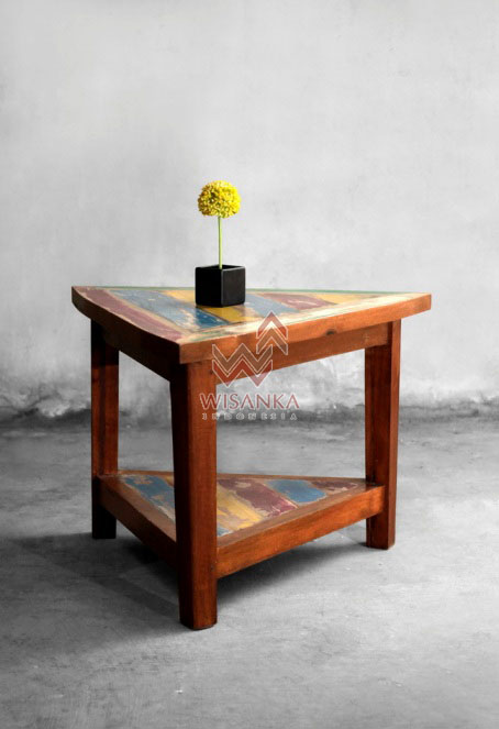 Slice Coffee Table Indoor Mahogany Furniture Indonesia