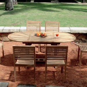 Cadiz and oval table set