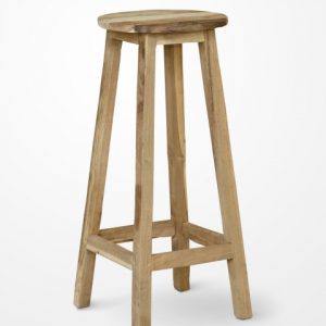 Eriko Wooden Barstool