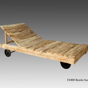 Rueda Wooden Sunbed