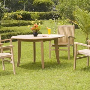 NJS 05-New Java (4 chairs) round table set