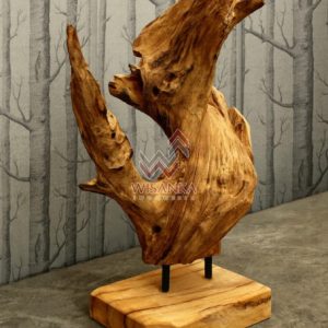 Celia Wood Stand Decor