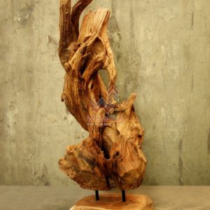 Meli Wood Stand Decor