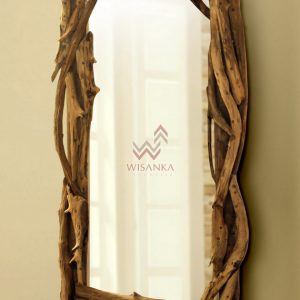 Conan Reclaimed Wood Mirror