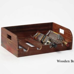 Reclaimed Bottle Rack