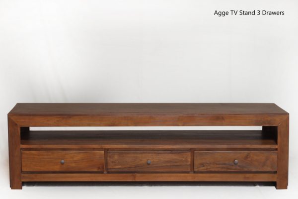 Agge TV Stand 3 Drawers